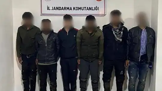 Gaziantep'te 45 düzensiz göçmen yakalandı