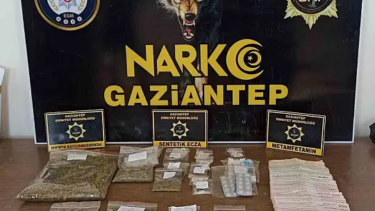 Gaziantep'te 56 kilo esrar ele geçirildi