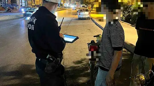 Gaziantep'te 59 motosiklet sürücüsüne 270 bin TL ceza