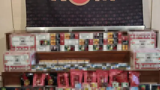 Gaziantep'te 843 paket gümrük kaçağı sigara ele geçirildi