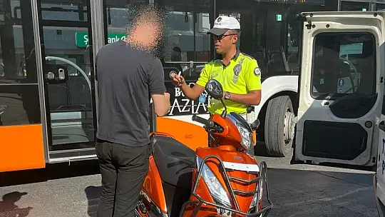 Gaziantep'te 93 motosiklet sürücüsüne 187 bin TL ceza