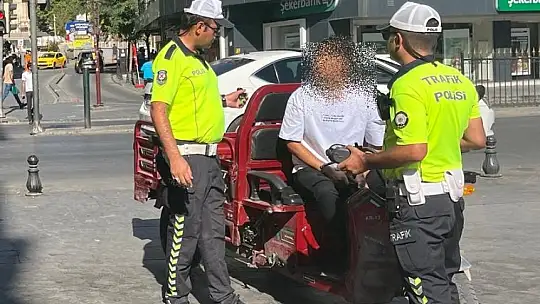 Gaziantep'te 93 motosiklet sürücüsüne 187 bin TL ceza
