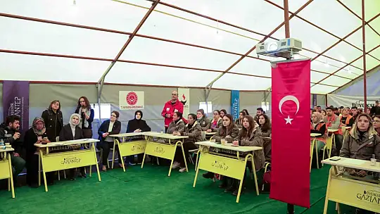 Gaziantep'te afetzede çocuklara psikososyal destek