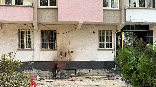 Gaziantep'te ağır hasarlı binada doğalgaz patlaması