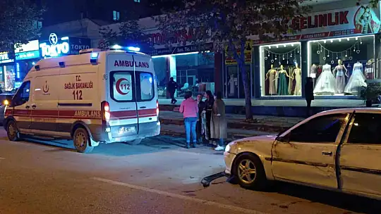 Gaziantep'te ani fren kazaya neden oldu: 2 yaralı