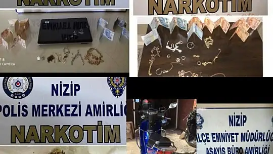 Gaziantep'te aranan 107 şüpheli şahıs yakalandı