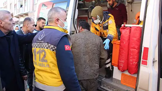 Gaziantep'te beton dökülürken inşaat kalıbı çöktü: 3 yaralı