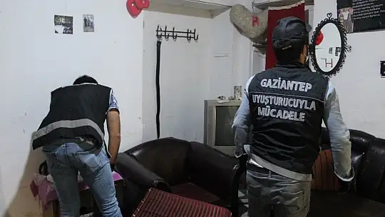 Gaziantep'te bin polisle 'Narko-Asayiş' operasyonu yapılıyor