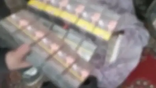 Gaziantep'te binlerce kaçak makaron ele geçirildi: 2 gözaltı