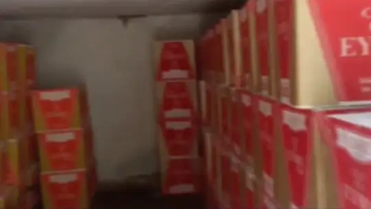 Gaziantep'te bir buçuk milyon kaçak makaron ele geçirildi