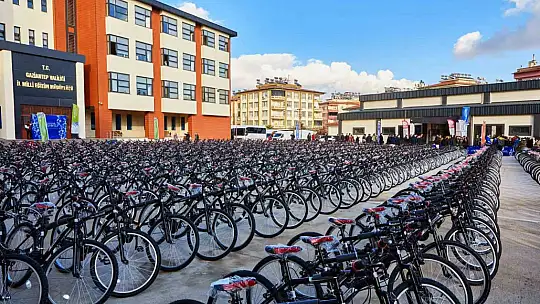 Gaziantep'te bisiklet kullanım oranı her geçen gün artıyor