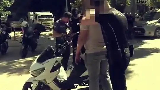 Gaziantep'te çalıntı motosiklet denetimi yapıldı