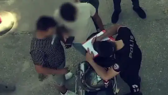 Gaziantep'te çalıntı motosiklet denetimi yapıldı