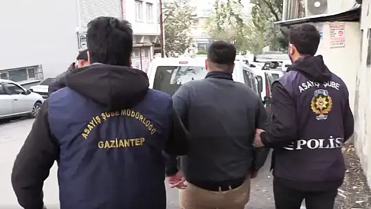 Gaziantep'te çeşitli suçlardan aranan 822 şahıs yakalandı