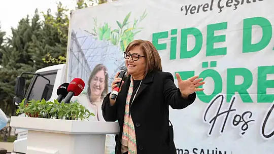 Gaziantep'te çiftçilere 2 milyon adet fide desteği