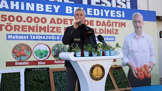 Gaziantep'te çiftçiye 11 milyon 500 bin adet fide dağıtıldı