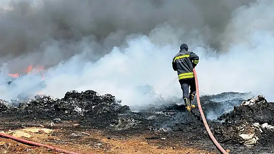 Gaziantep'te çöplük alanda çıkan yangın kontrol altına alındı