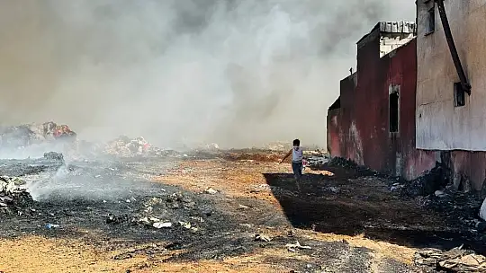 Gaziantep'te çöplük alanda çıkan yangın kontrol altına alındı