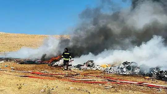 Gaziantep'te çöplük alanda çıkan yangın kontrol altına alındı
