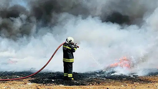 Gaziantep'te çöplük alanda çıkan yangın kontrol altına alındı