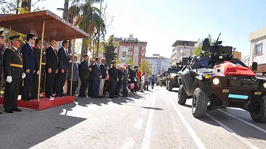 Gaziantep'te Cumhuriyet coşkusu