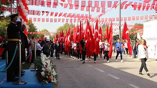 Gaziantep'te Cumhuriyet'in 100. Yılı coşkuyla kutlandı