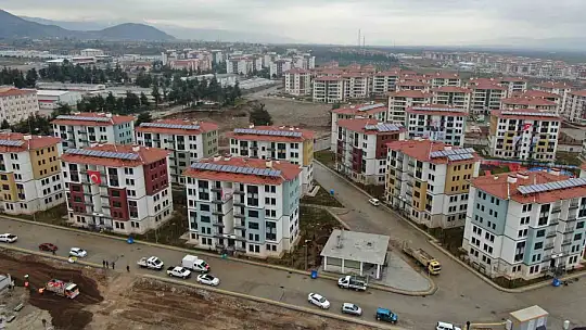 Gaziantep'te deprem konutlarının teslimine sayılı günler kaldı