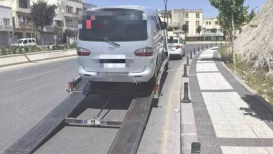 Gaziantep'te dron destekli denetimlerde sürücülere ceza yağdı
