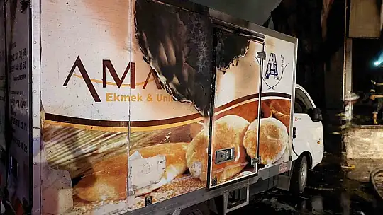 Gaziantep'te ekmek fabrikasında yangın
