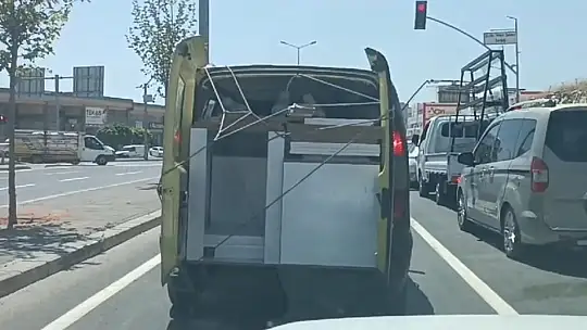 Gaziantep'te eşi benzeri görülmemiş tehlikeli yolculuk