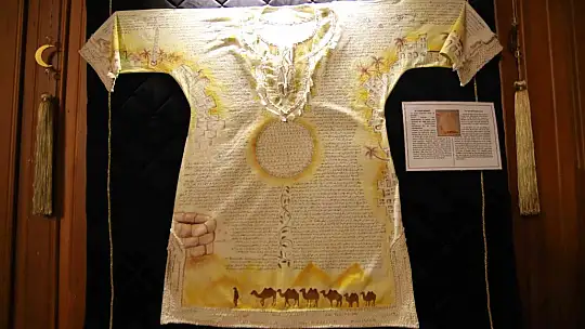 Gaziantep'te eski havrada dualı sultan gömlekleri sergisi