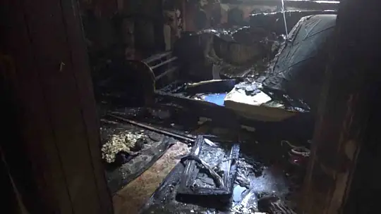 Gaziantep'te ev yangınında 3'ü çocuk 5 kişi yaralandı