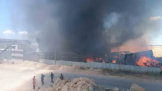 Gaziantep'te fabrika yangını: 10 kişi hastaneye kaldırıldı