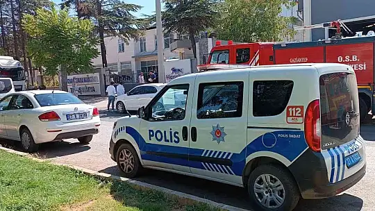 Gaziantep'te fabrikada patlama: 2 ölü