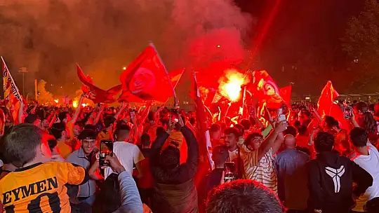 Gaziantep'te Galatasaray coşkusu