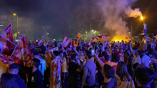 Gaziantep'te Galatasaray coşkusu