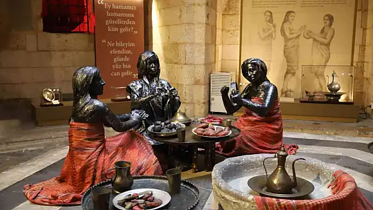 Gaziantep'te hamam kültürü müzede yaşatılıyor
