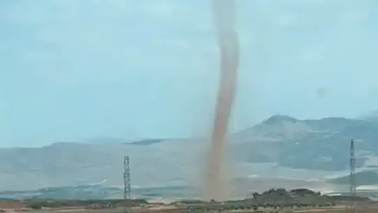 Gaziantep'te hortum oluştu
