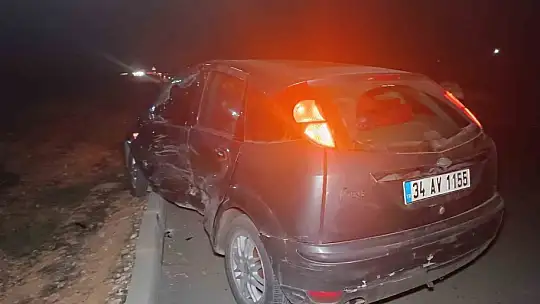 Gaziantep'te iki araç çarpıştı: 8 yaralı