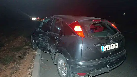 Gaziantep'te iki araç çarpıştı: 8 yaralı