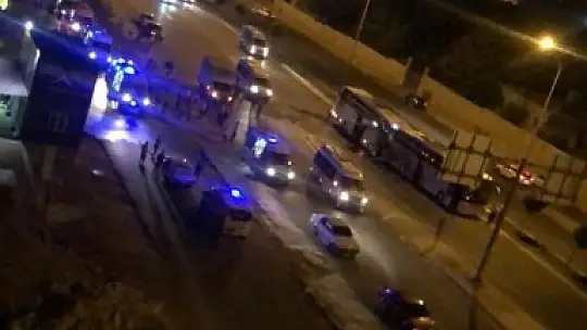 Gaziantep'te iki yolcu otobüsü çarpıştı: 12 yaralı