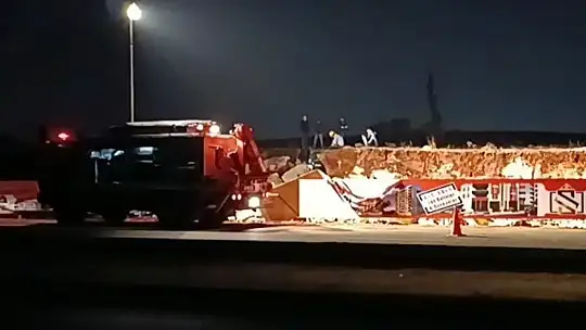 Gaziantep'te inşaat alanında korkutan patlama: 2 yaralı