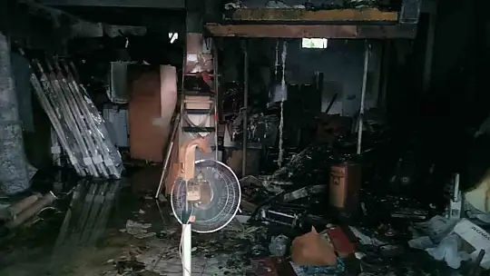 Gaziantep'te iş yerinde korkutan patlama