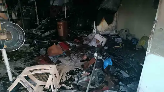 Gaziantep'te iş yerinde korkutan patlama