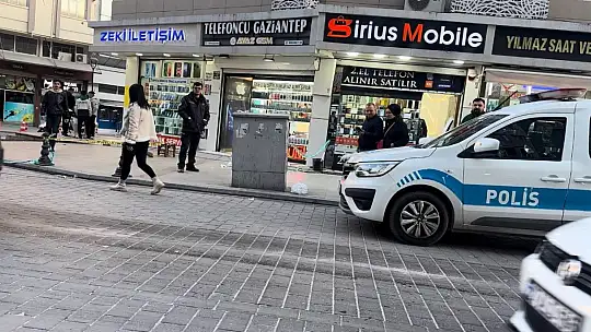Gaziantep'te iş yerine silahlı saldırı: 1 yaralı