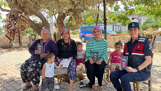 Gaziantep'te jandarma KADES uygulamasını tanıttı