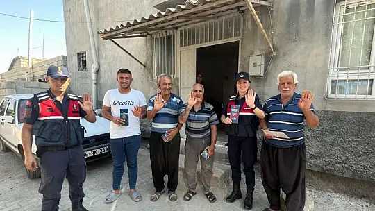 Gaziantep'te jandarma KADES uygulamasını tanıttı