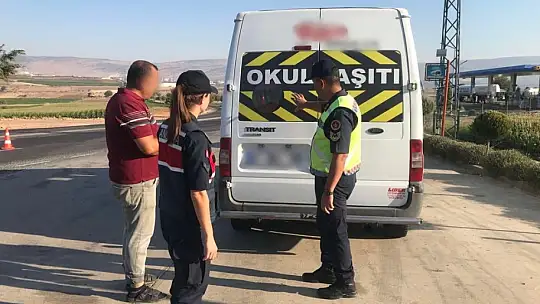 Gaziantep'te jandarmadan 351 okul önü ve çevresinde denetim