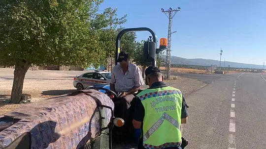 Gaziantep'te jandarmadan drone destekli trafik denetimi
