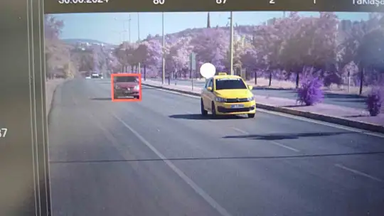 Gaziantep'te jandarmadan yerli radar sistemi ile yoğun trafik denetimi